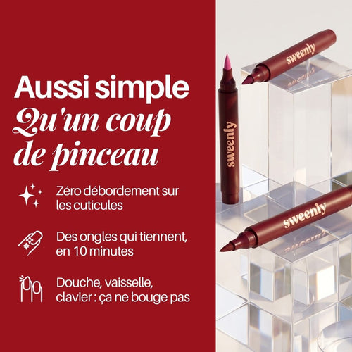 Coral Nail Pen